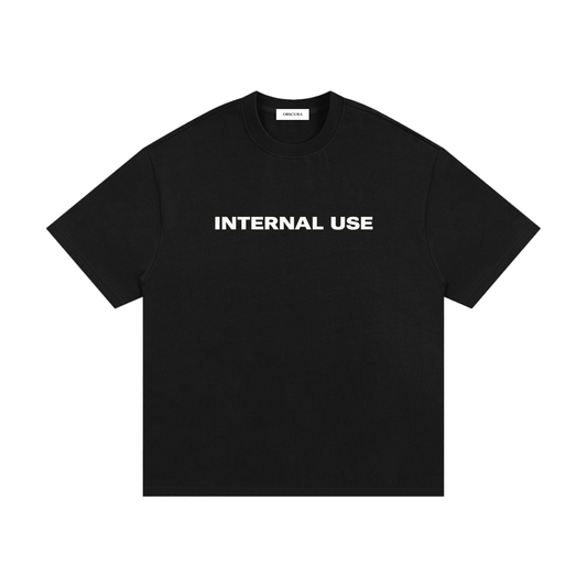 INTERNAL USE TEE — BLACK