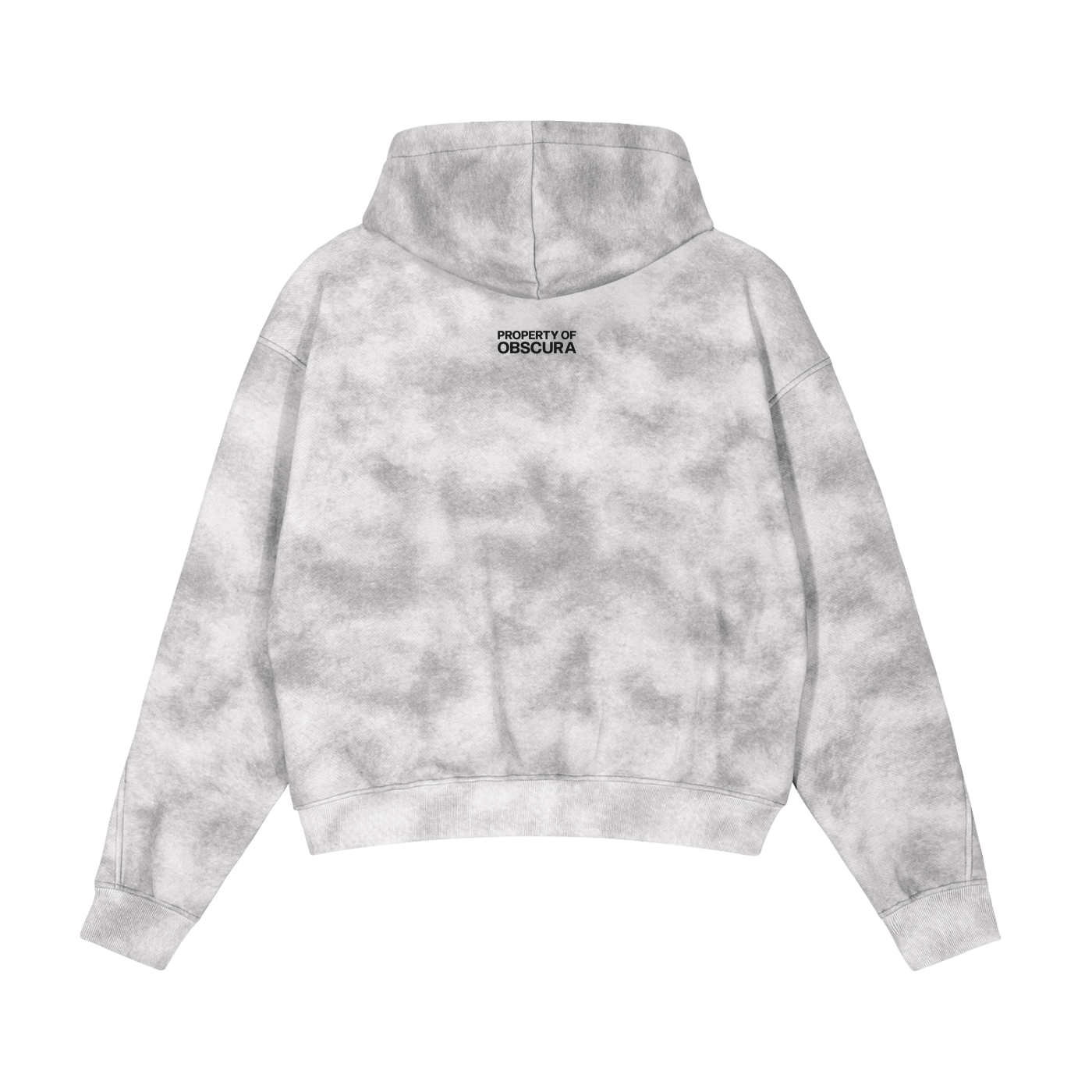 MINERAL WASH ZIP HOODIE