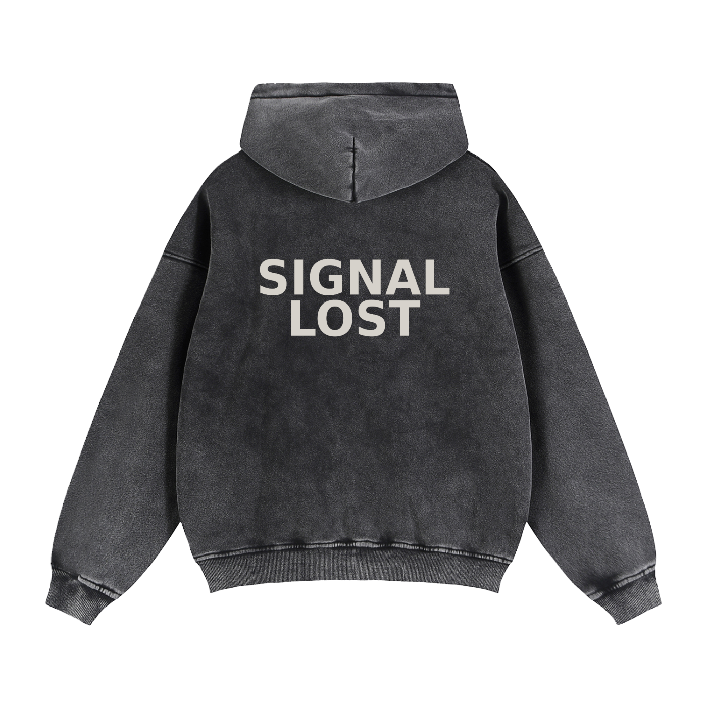SIGNAL LOST ZIP BOXY HOODIE